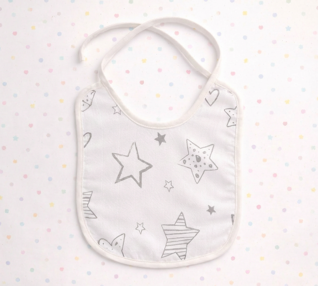 Flannel Bibs – Set of 3