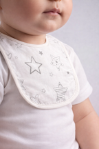 Flannel Bibs – Set of 3