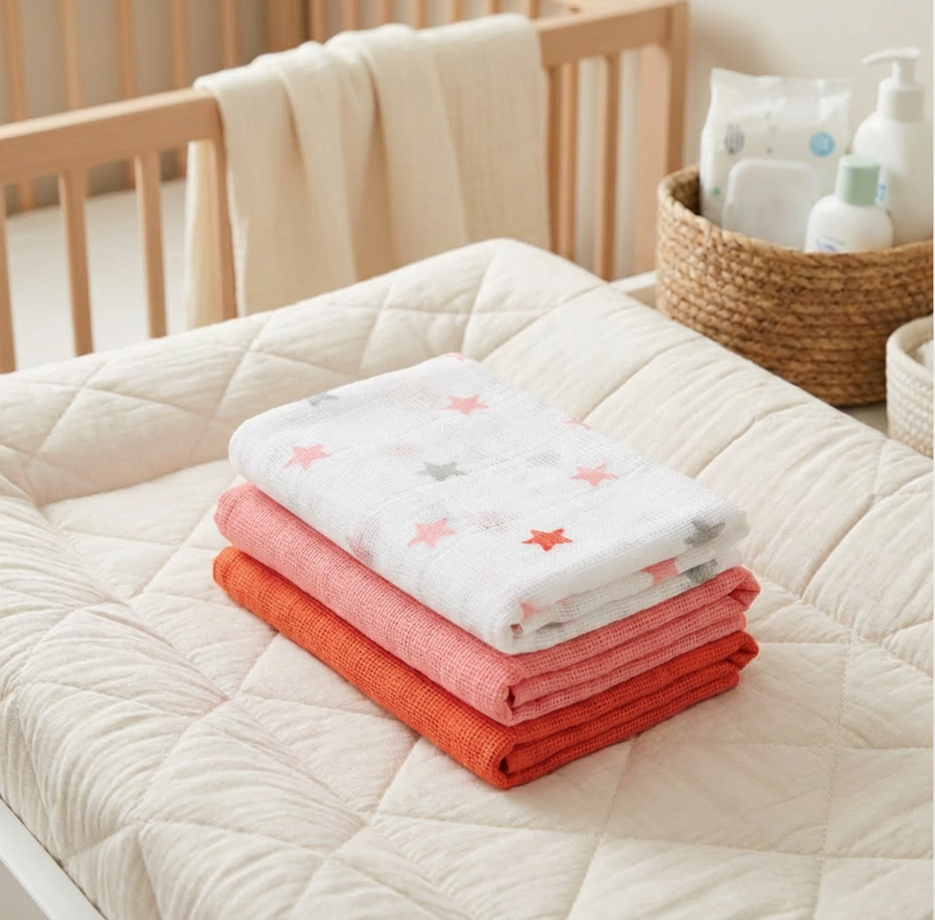 Muslin Cloths – Set of 3
