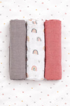Muslin Diapers – Set of 3